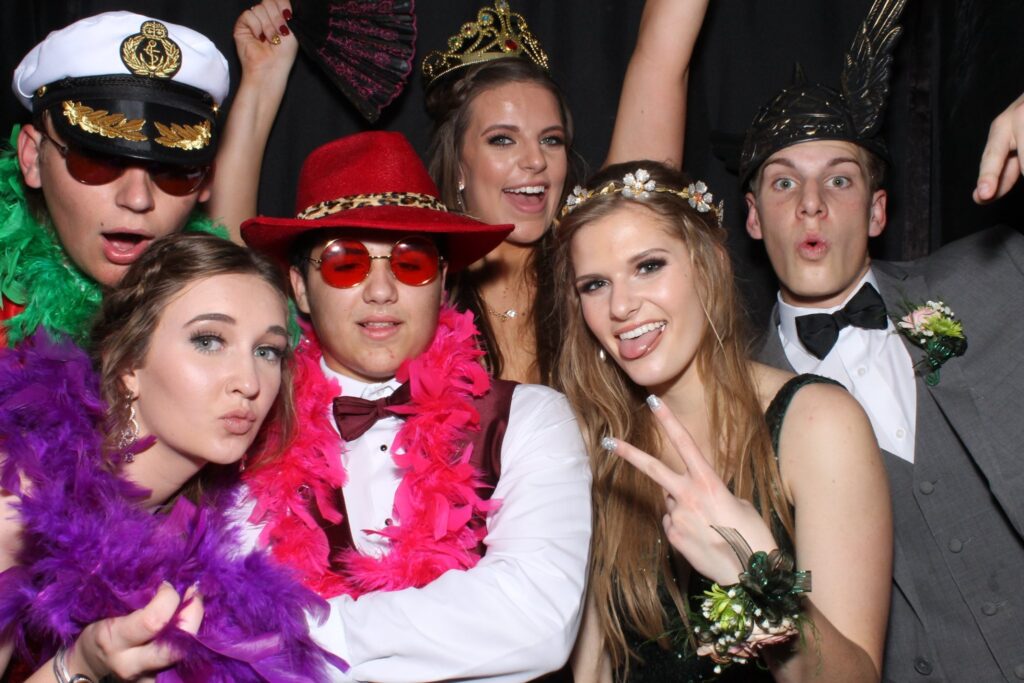 Prom photo booth